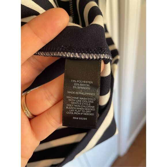 Express striped short sleeve mini dress size 4 - Picture 5 of 9